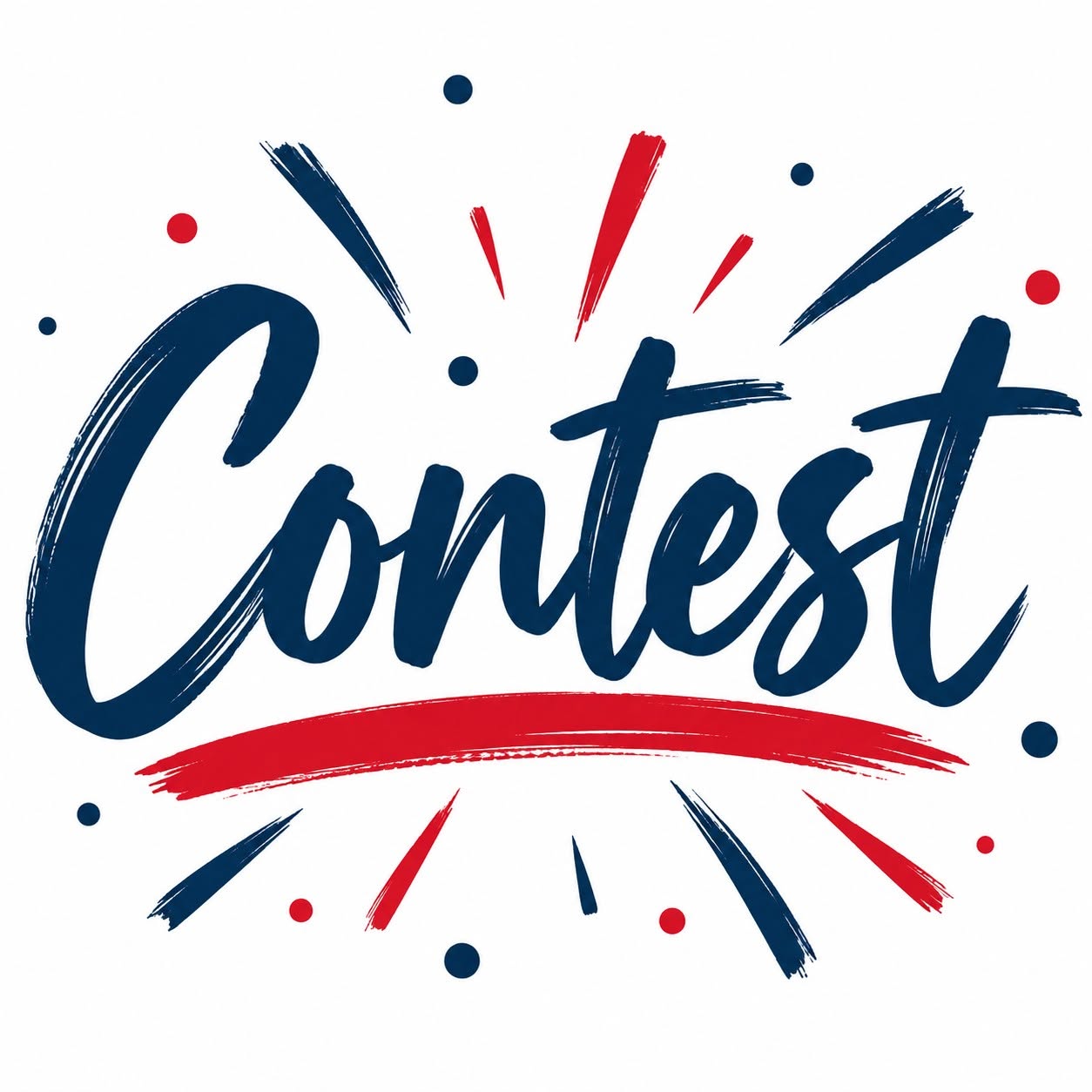 Red and navy contest graphic promoting the Homegrown Spokane newsletter giveaway for a chance to win $200.